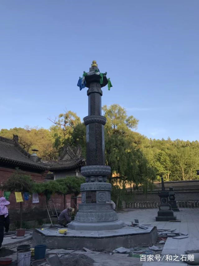 寺廟石經(jīng)幢